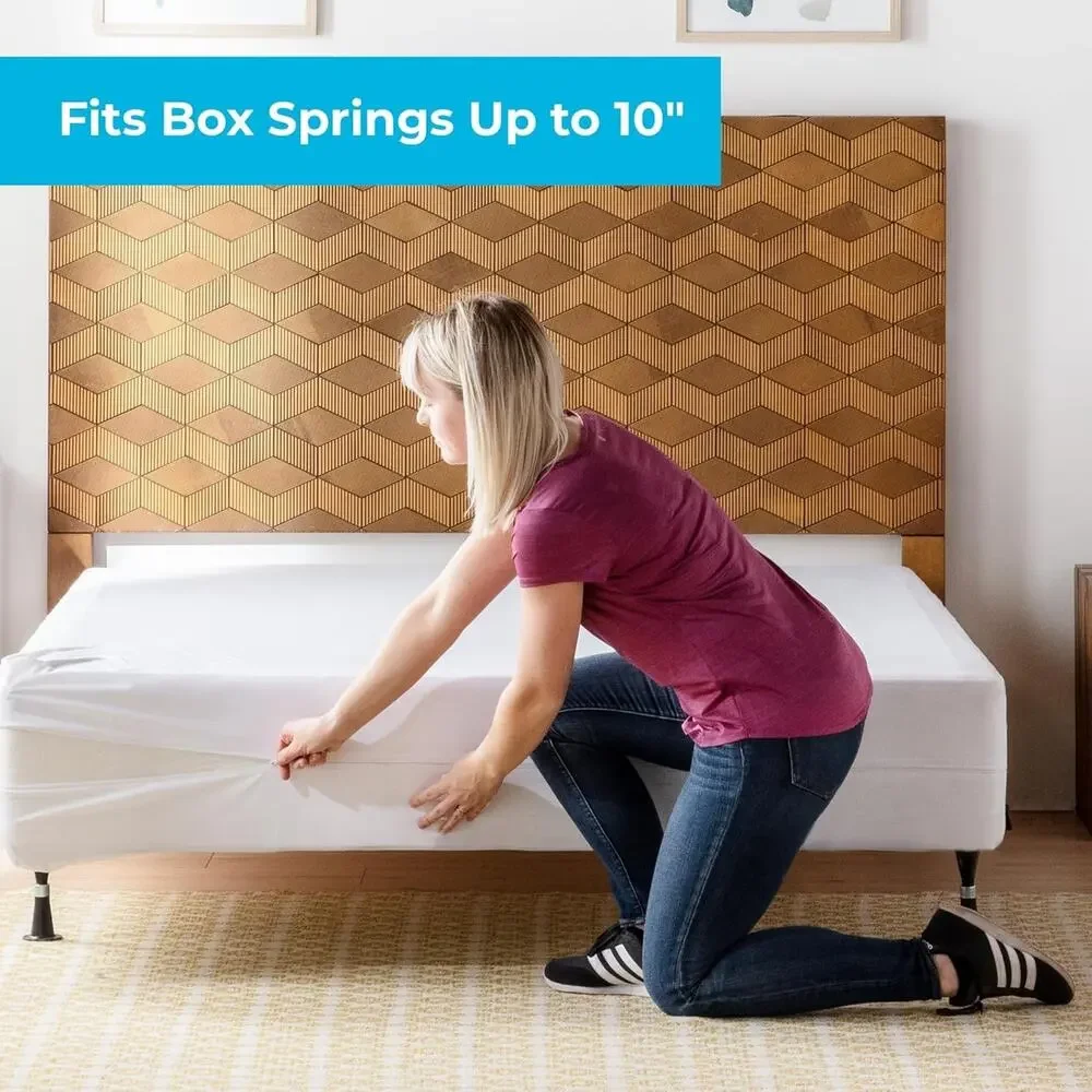 Linenspa Waterproof Protector Box Spring Encasement King Size